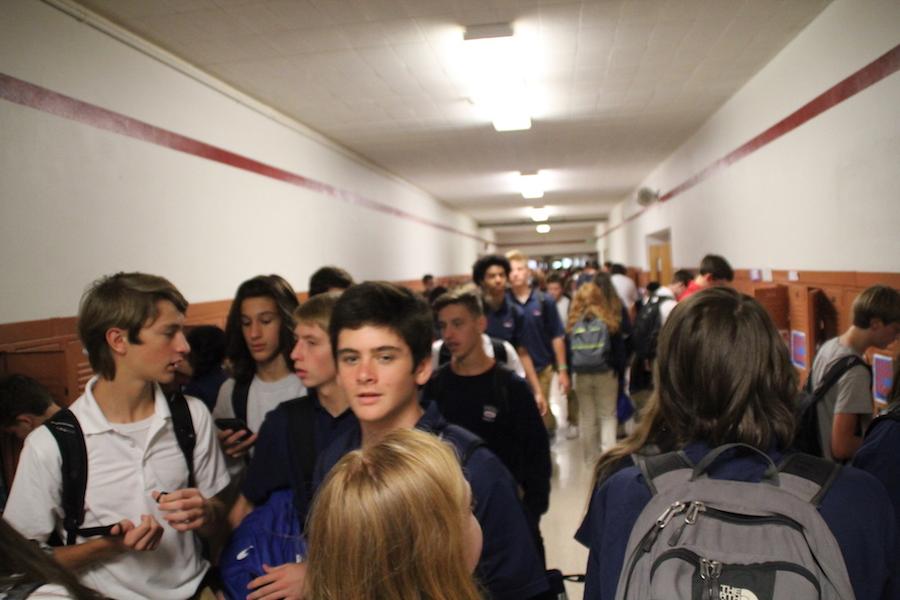 New start: The class of 2020 begins their first year of high school. Throughout the past weeks, freshmen have gained new experiences, both good and bad.