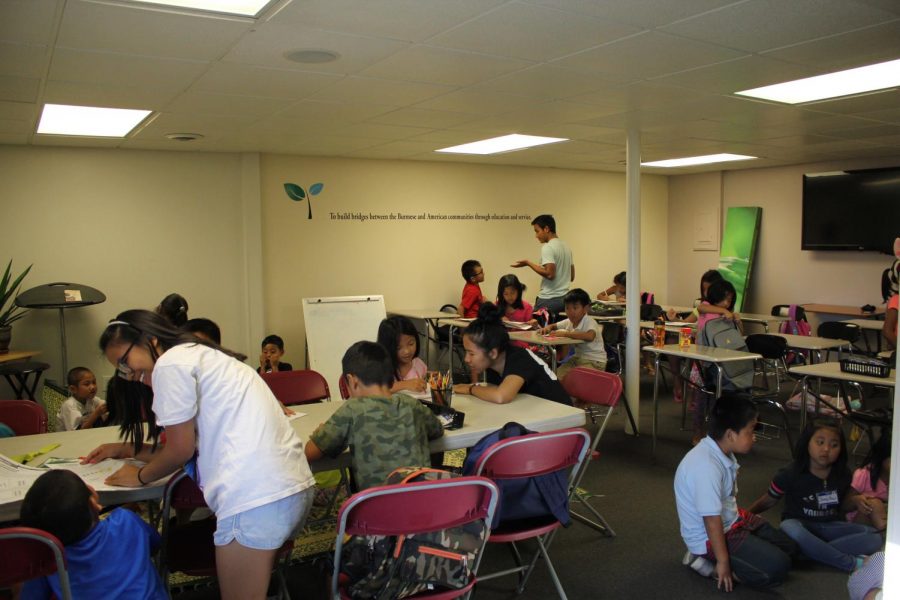 NEW+FACILITY%3A+Over+30+students+ranging+from+kindergarten+to+8th+grade+receive+homework+help.+The+new+Hope+for+Tomorrow+facility+holds+over+80+students%2C+almost+double+the+amount+of+the+old+facility.+