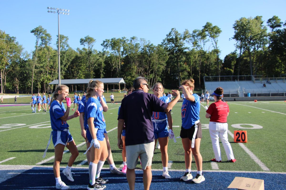 Coach Antolin and Coach Richardson come up with a game plan, and Coach Antolin discusses the new strategy to the rest of the team.