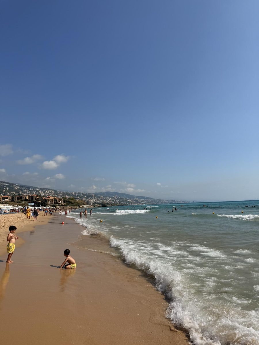 Mediterranean Beach in Lebanon