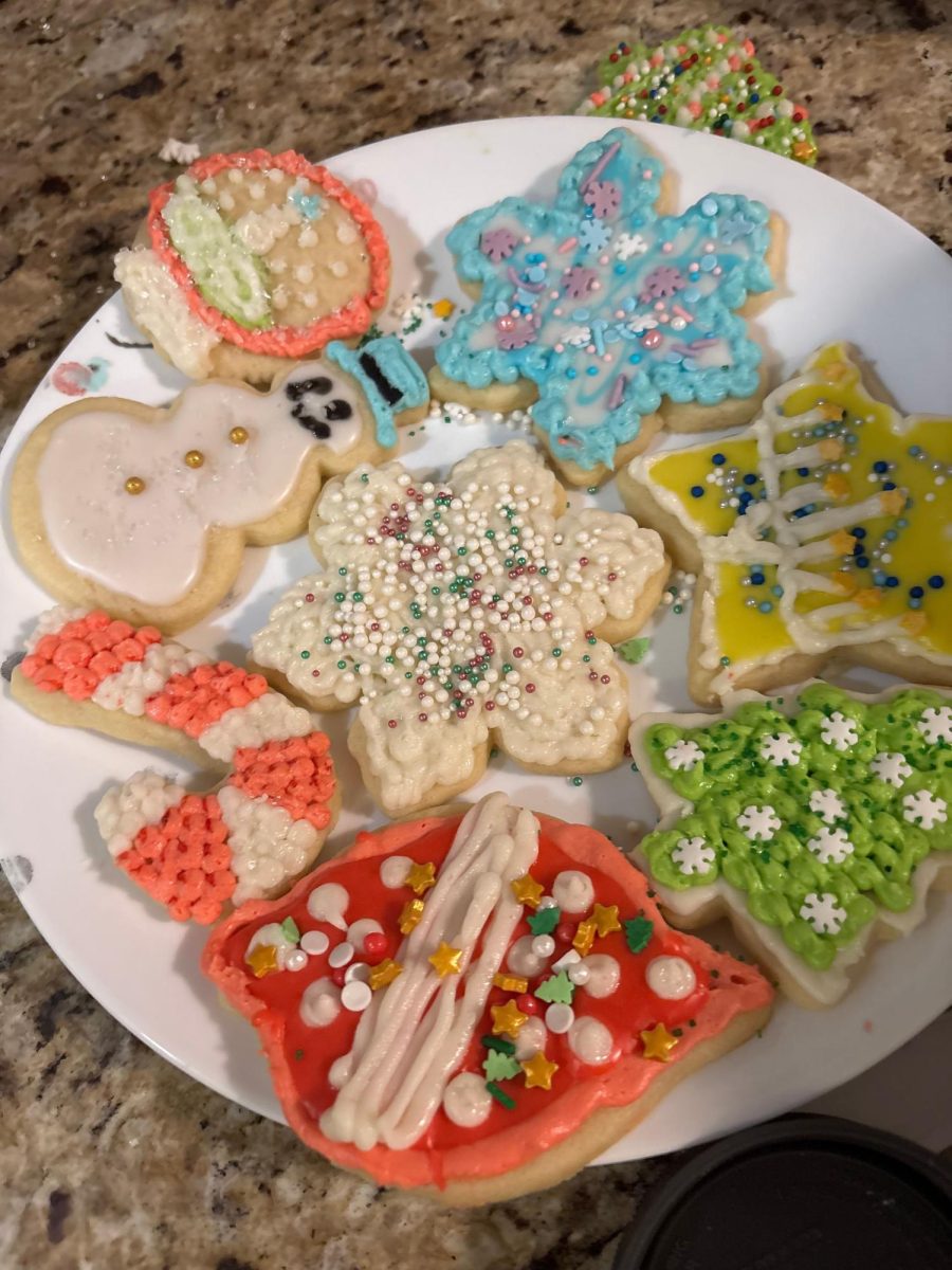 Decorating cookies with her family, Allie Deardorff shares the fun and festive results. Making Christmas cookies is one of her favorite Christmas family traditions, and she has this tradition not only with her family but including her neighbors as well. 